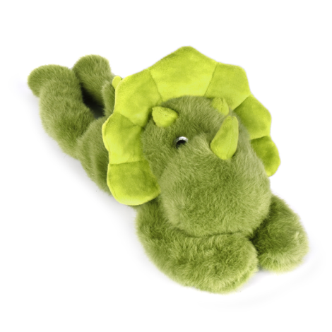 Jucarie din plus pentru relaxare si antistres - Dinozaur - magnetic, 30 cm, verde - imagine 7